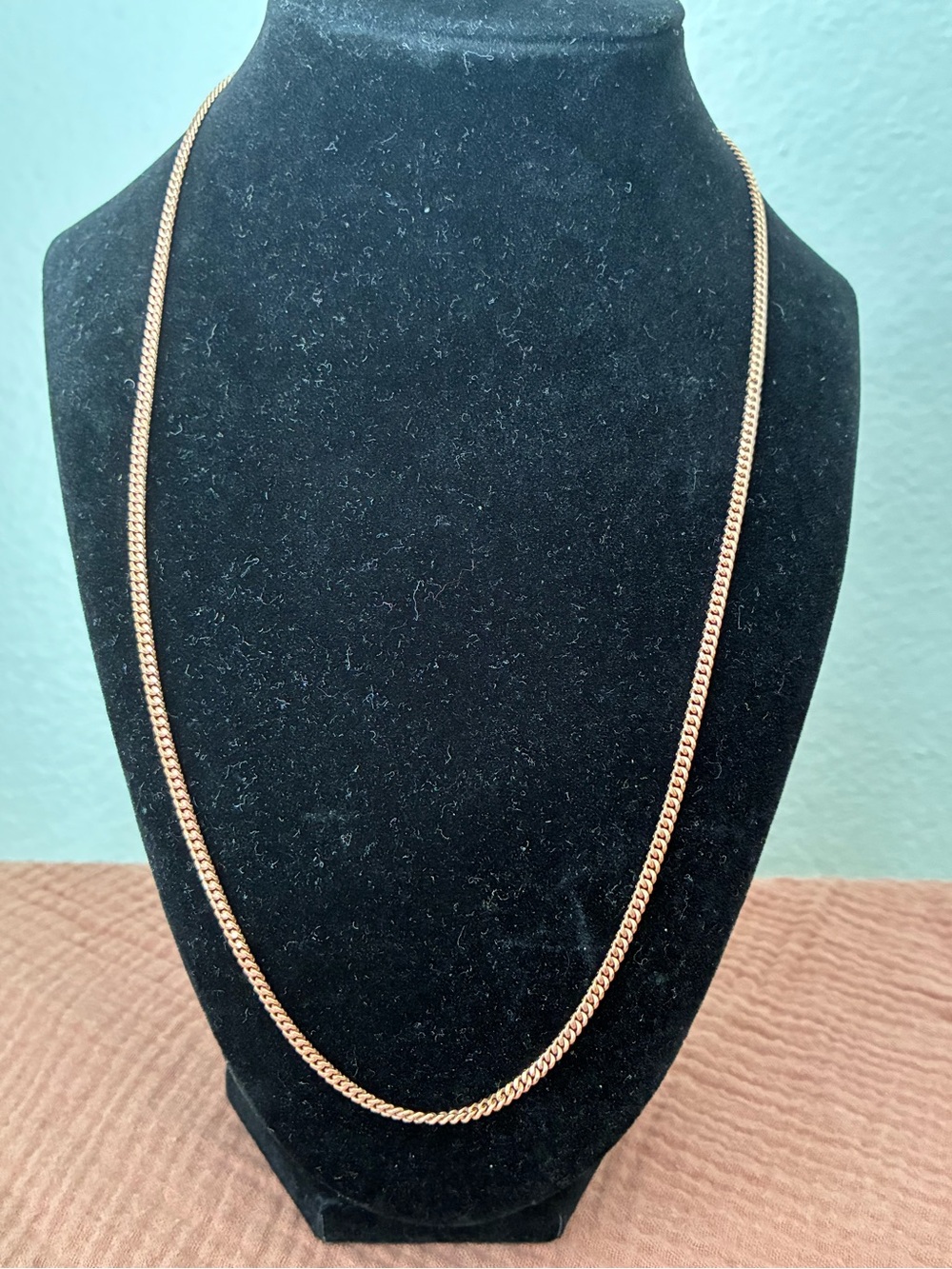 Rose Gold Chain 925 Sterling Silver 22” 2.9mm